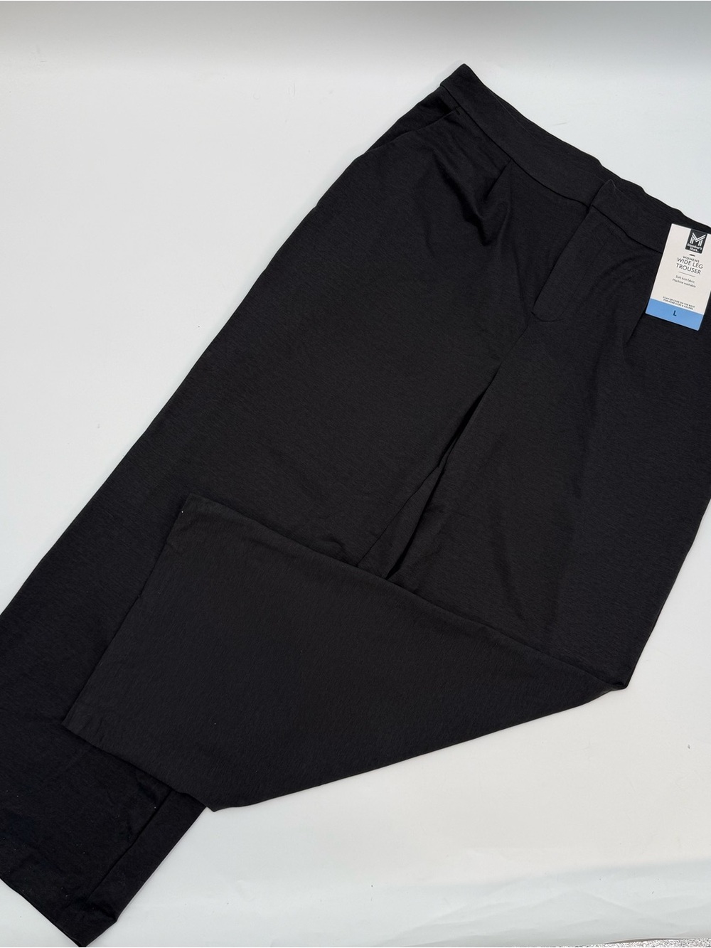 Women's Black Pull-On Trousers - Comfortable Everyday Fit